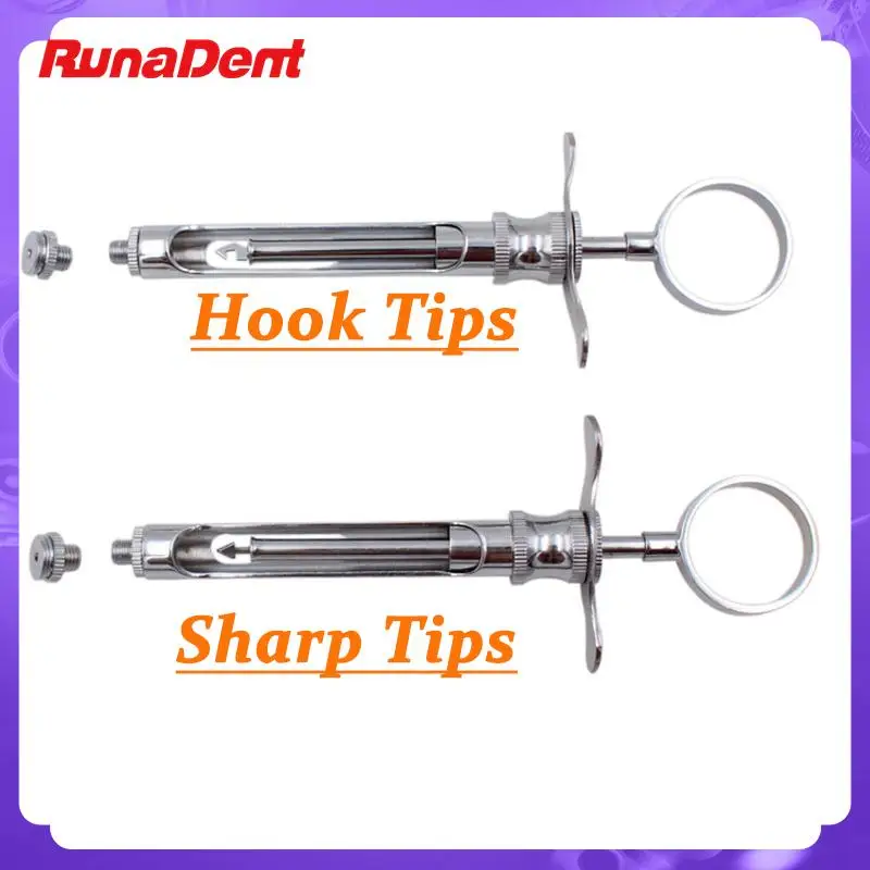 Dental Syringe Stainless Steel Anesthesia Aspirating Syringe with Head Dentistry Surgical Instrument
Dental Syringe Stainless Steel Anesthesia Aspirating Syringe with Head Dentistry Surgical Instrument