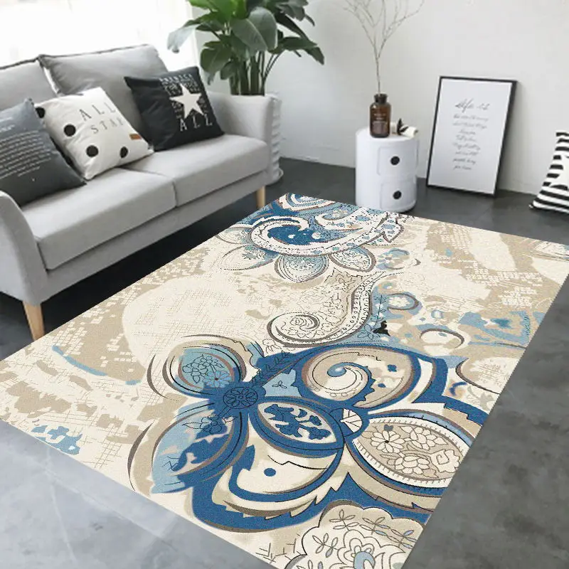 Carpets for Living Room European Classical Blue Abstract Pattern Carpet Living Room Table Accessories Area Rug for Bedroom
Carpets for Living Room European Classical Blue Abstract Pattern Carpet Living Room Table Accessories Area Rug for Bedroom