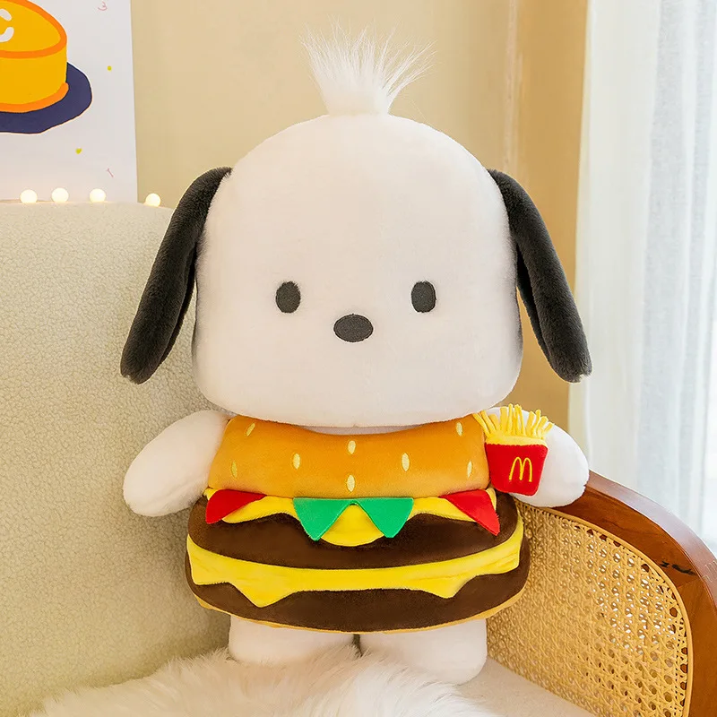 2023 Sanrio Pachacco мультяшная плюшевая кукла с наполнителем, прекрасные креативные подушки Гамбурга, мягкая подушка, праздничный подарок для мальчиков и девочек
2023 Sanrio Pachacco мультяшная плюшевая кукла с наполнителем, прекрасные креативные подушки Гамбурга, мягкая подушка, праздничный подарок для мальчиков и девочек