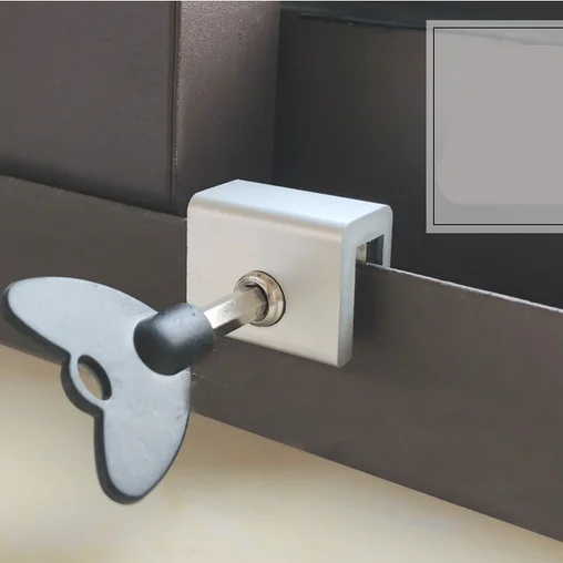 Child Protection Baby Safety Adjustable Sliding Window Locks Stop Aluminum Alloy Security Lock With Keys Safety Window Lock
Child Protection Baby Safety Adjustable Sliding Window Locks Stop Aluminum Alloy Security Lock With Keys Safety Window Lock