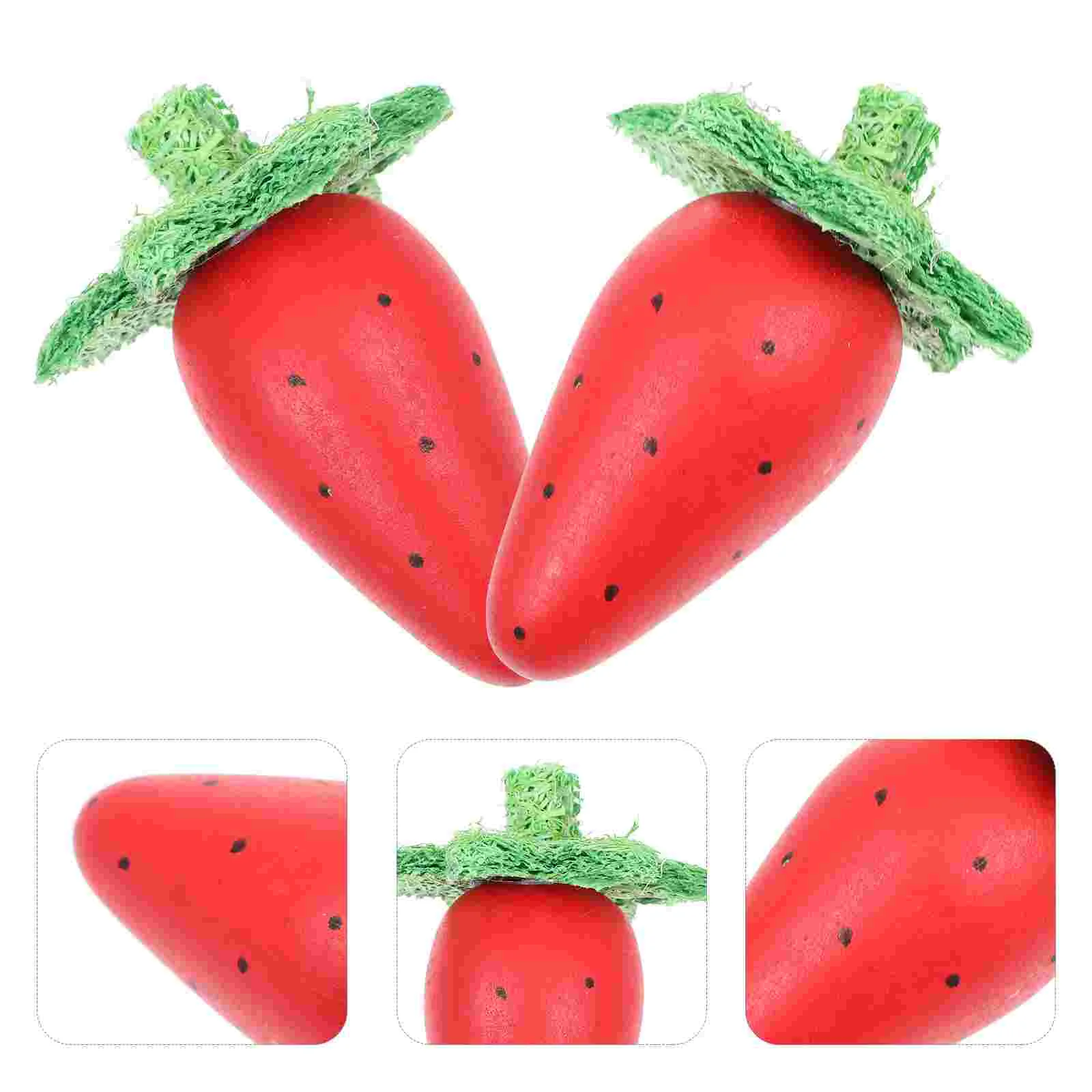 Hamster Toy Toys Strawberry Model Shaped Guinea Chew Molar Animalteething Wood Wooden Treat Natural Chewing Gnawing Blocks
Hamster Toy Toys Strawberry Model Shaped Guinea Chew Molar Animalteething Wood Wooden Treat Natural Chewing Gnawing Blocks