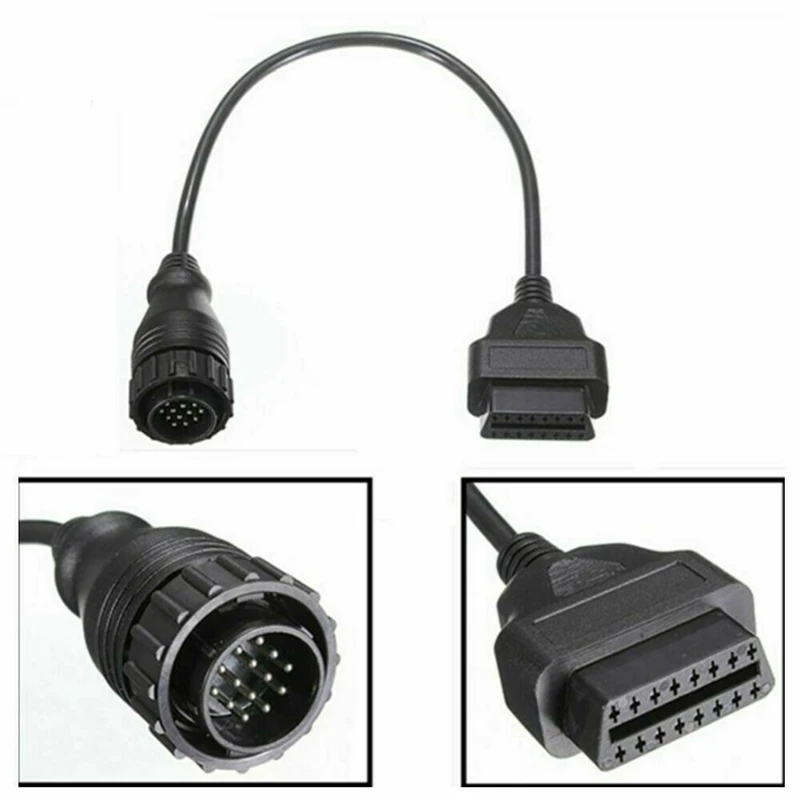 14 Pin Male to 16 Pin OBD2 Female Adapter Diagnostic Connector Cable for Mercedes Benz Sprinter Car Accessories
14 Pin Male to 16 Pin OBD2 Female Adapter Diagnostic Connector Cable for Mercedes Benz Sprinter Car Accessories