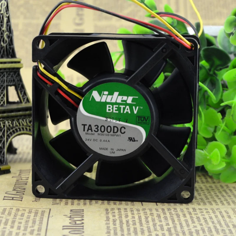 New Cooling Fan for NIDEC M35133-58PW1 8CM 8038 24V 0.44A Large Air Volume Inverter Fan 80×80×38mm
New Cooling Fan for NIDEC M35133-58PW1 8CM 8038 24V 0.44A Large Air Volume Inverter Fan 80×80×38mm