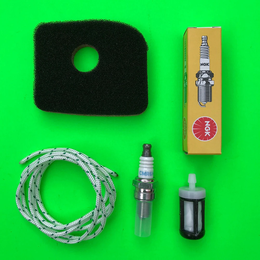 4pcs/set Air Filter NGK-Spark Plug Fuel Filter Pull Cord For STIHL Service Kit BG56 BG86C SH56C SH86 SH86C Leaf Blower
4pcs/set Air Filter NGK-Spark Plug Fuel Filter Pull Cord For STIHL Service Kit BG56 BG86C SH56C SH86 SH86C Leaf Blower