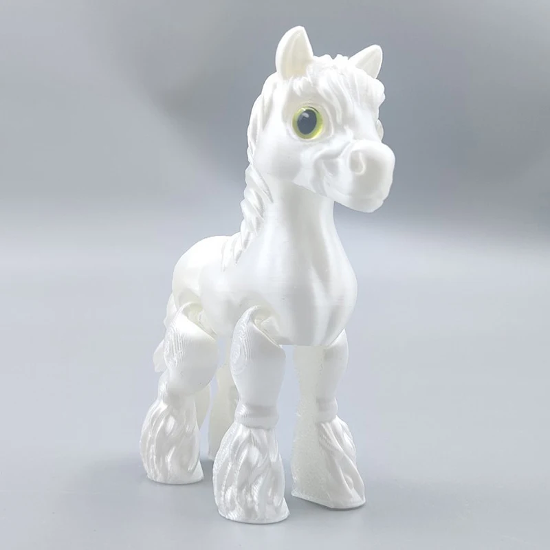 Полимерная 3D лошадка 
Полимерная 3D лошадка