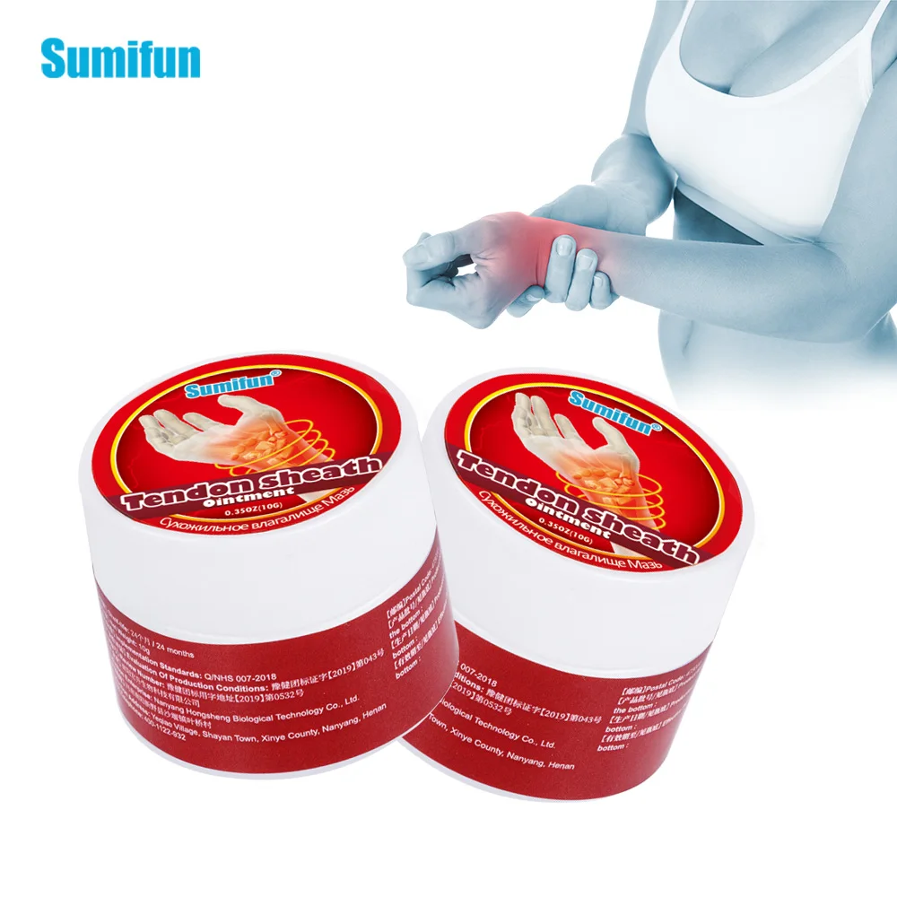 1/2/3Pcs Sumifun Tendon Sheath Ointment Joint Treatment Finger Wrist Analgesic Cream Muscle Strain Pain Relief Balm
1/2/3Pcs Sumifun Tendon Sheath Ointment Joint Treatment Finger Wrist Analgesic Cream Muscle Strain Pain Relief Balm