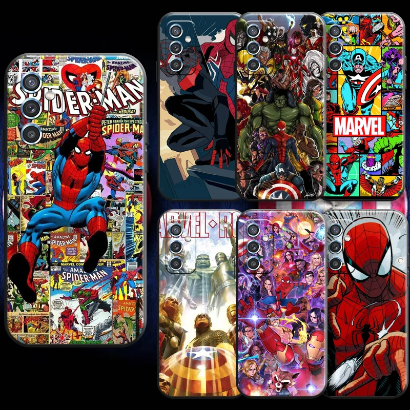 Avengers Spider Man Marvel Comics For Huawei Honor 9A 8X 9 9X Lite 10 10i 10X Lite Phone Case Back Black Liquid Silicon Coque
Avengers Spider Man Marvel Comics For Huawei Honor 9A 8X 9 9X Lite 10 10i 10X Lite Phone Case Back Black Liquid Silicon Coque