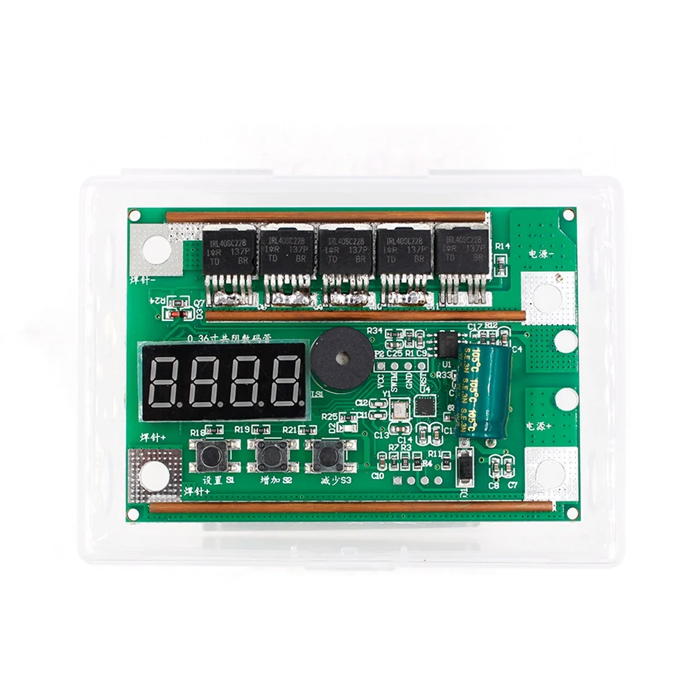 Digital Display Welding Machine DIY Set 18650-Lithium Battery 100 Gears Power Adjustable Mini Spot Welding Machine
Digital Display Welding Machine DIY Set 18650-Lithium Battery 100 Gears Power Adjustable Mini Spot Welding Machine