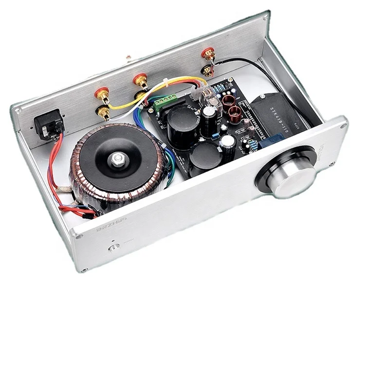 BRZHIFI STK419-110 50WX2 New Sanyo Thick Film Audiophile Amplifier High Quality Hifi Amplificador
BRZHIFI STK419-110 50WX2 New Sanyo Thick Film Audiophile Amplifier High Quality Hifi Amplificador