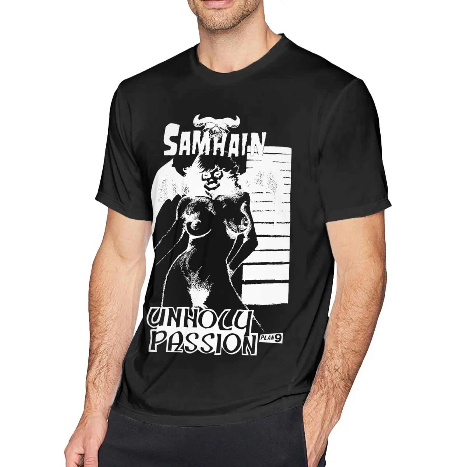 Samhain Unholy Passion Plan 9 Misfits Мужская футболка мужская одежда рубашка аниме Мужская одежда футболка женская Харадзюку
Samhain Unholy Passion Plan 9 Misfits Мужская футболка мужская одежда рубашка аниме Мужская одежда футболка женская Харадзюку