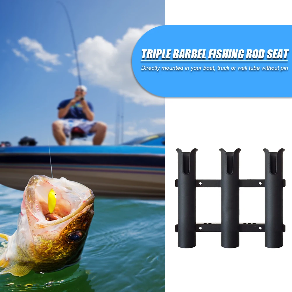 Fishing Rod Holders 3 Tubes Fishing Rods Side-Mount Storage Rack Organizer Carp Fishing Accessories
Fishing Rod Holders 3 Tubes Fishing Rods Side-Mount Storage Rack Organizer Carp Fishing Accessories