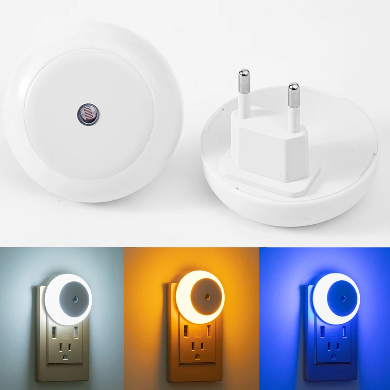 Light Control Sensor Lamp 3Colors LED Night Light Automatic Illumination Light for Home Bedroom Kids Baby Sleeping Reading Light
Light Control Sensor Lamp 3Colors LED Night Light Automatic Illumination Light for Home Bedroom Kids Baby Sleeping Reading Light