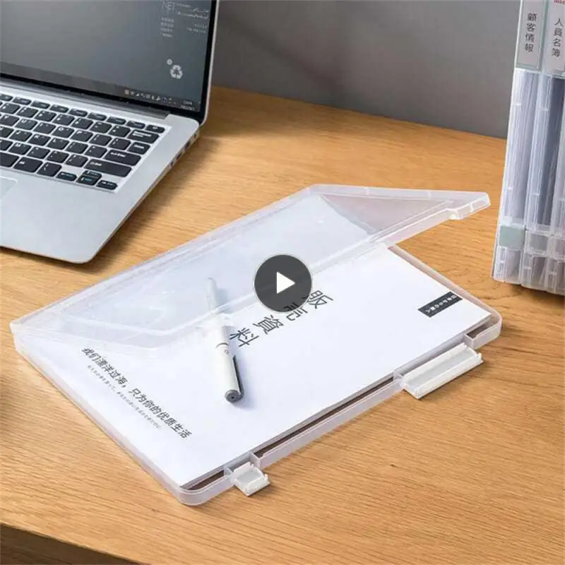 Labelable Folder Save Desktop Space Double Buckle File Storage Box A4 File Storage Office File Favorites Transparent
Labelable Folder Save Desktop Space Double Buckle File Storage Box A4 File Storage Office File Favorites Transparent