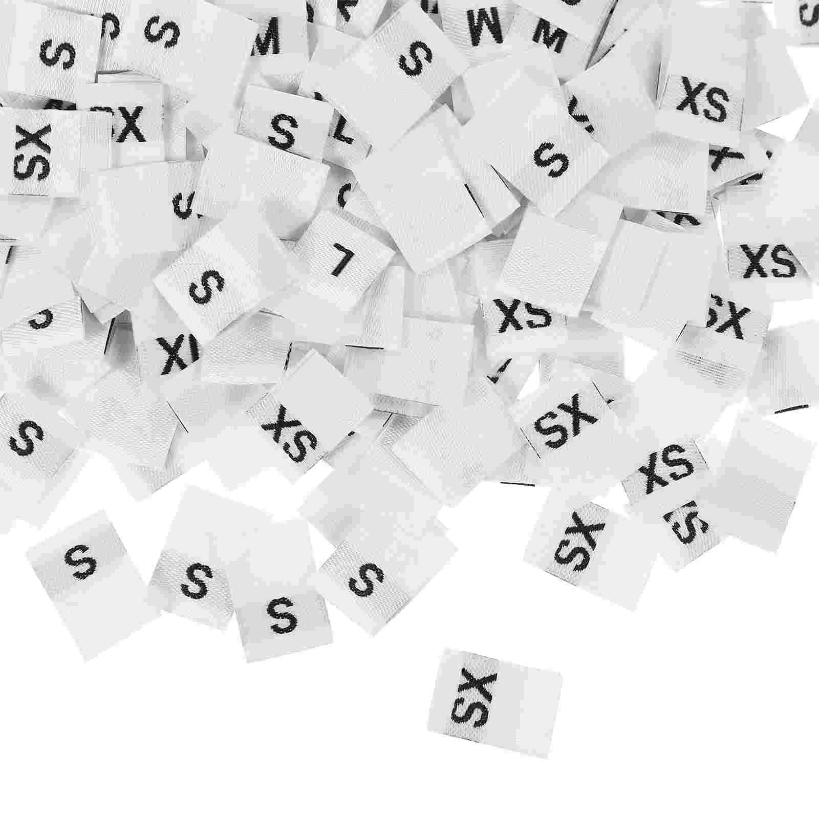 500pcs Clothes Size Sewing Fabric Labels Universal Size Sewing Labels Woven Garment Size Tags Embroidered Label Tags for
500pcs Clothes Size Sewing Fabric Labels Universal Size Sewing Labels Woven Garment Size Tags Embroidered Label Tags for