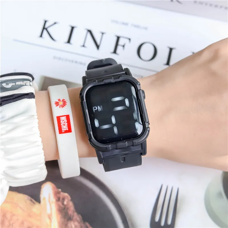 Men's Wrist Watches LED Digital Watch for Men Women Sports Waterproof Silicone Watch Electronic Clock for Girl Holidays Gift
Men's Wrist Watches LED Digital Watch for Men Women Sports Waterproof Silicone Watch Electronic Clock for Girl Holidays Gift