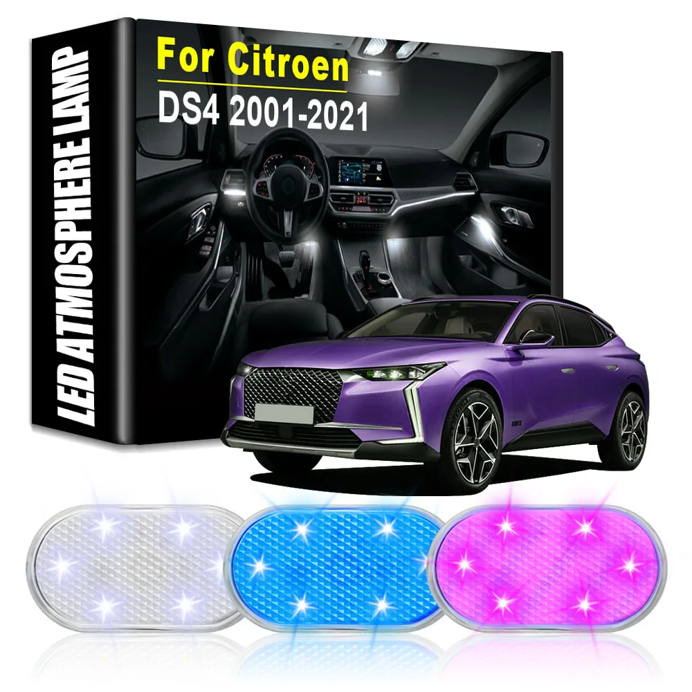 Car LED Atmosphere Lights Rechargeable Touch led Lamps Car Interior Light Auto Goods Car Accessories for Citroen DS4 2001-2021
Car LED Atmosphere Lights Rechargeable Touch led Lamps Car Interior Light Auto Goods Car Accessories for Citroen DS4 2001-2021