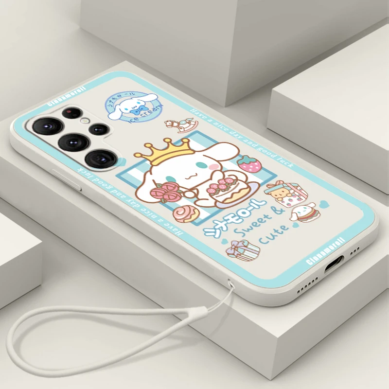 Kulomi Cinnamoroll Cute Art Phone Case For Samsung S23 S22 S21 S20 FE S10 Plus Lite Ultra 5G Funda Liquid Rope Soft TPU Cover
Kulomi Cinnamoroll Cute Art Phone Case For Samsung S23 S22 S21 S20 FE S10 Plus Lite Ultra 5G Funda Liquid Rope Soft TPU Cover
