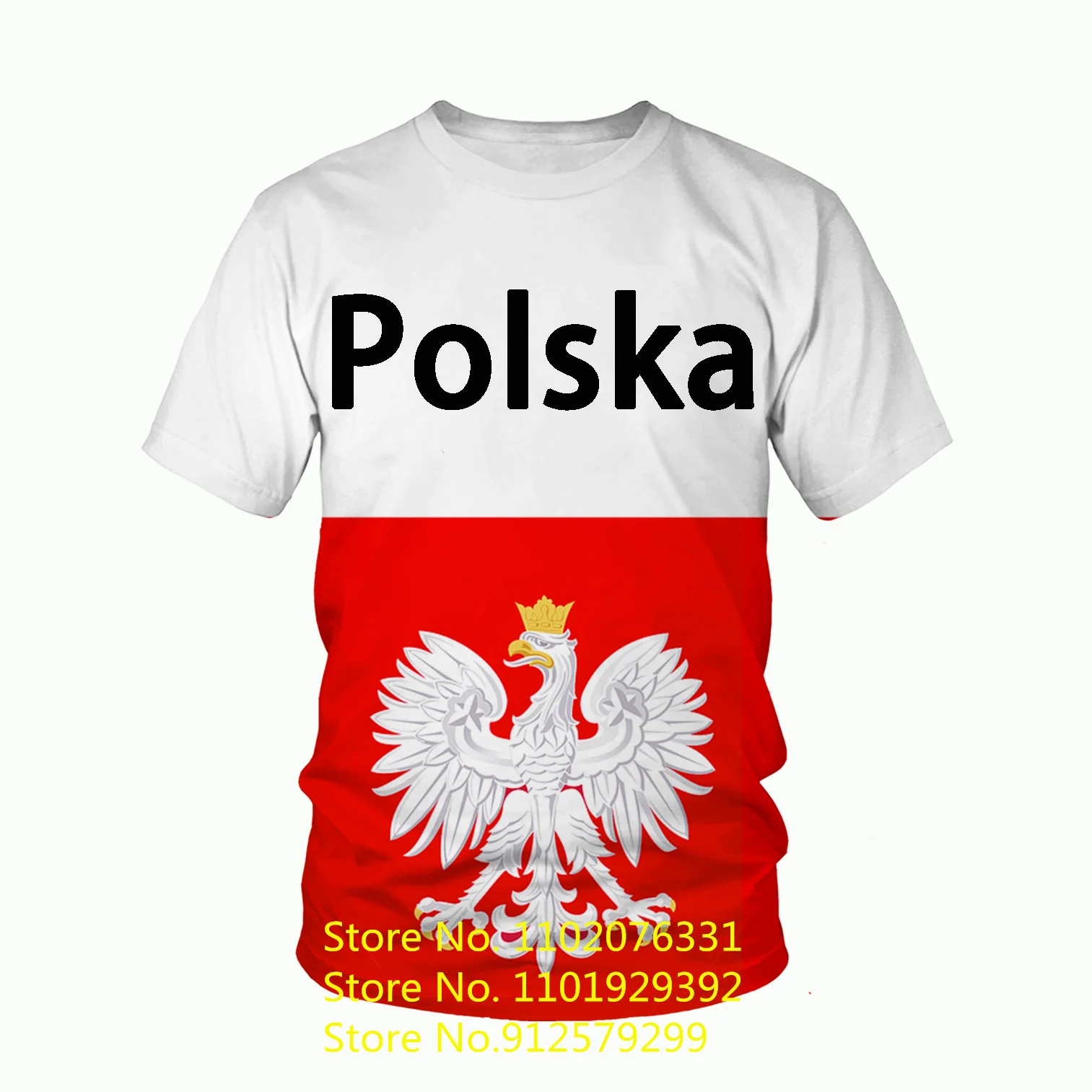 2022 New Fashion Polska 3d T Shirt Men/Women Poland Flag Casual Round Neck Short Sleeve Sports T-shirt
2022 New Fashion Polska 3d T Shirt Men/Women Poland Flag Casual Round Neck Short Sleeve Sports T-shirt