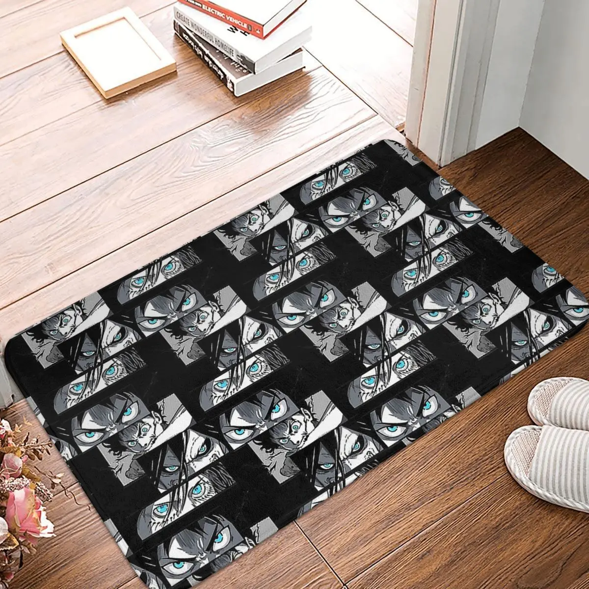 Attack On Titan Eren Jager Mikasa Ackerman Armin Arlert Bath Mat AOT Doormat Living Room Carpet Outdoor Rug Home Decoration
Attack On Titan Eren Jager Mikasa Ackerman Armin Arlert Bath Mat AOT Doormat Living Room Carpet Outdoor Rug Home Decoration