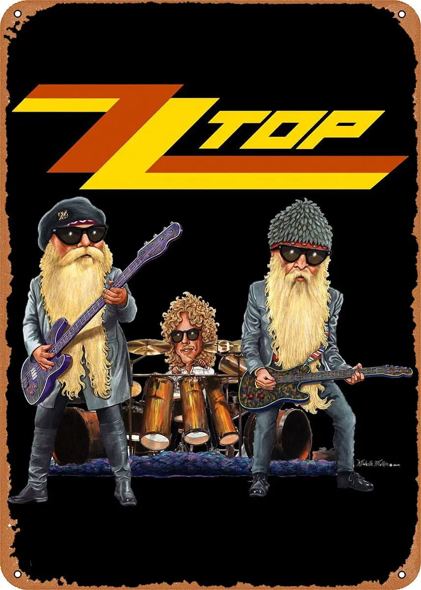 vintage decor 8 x 12 Metal Sign - ZZ Top Rock Band Poster - Retro Tin Art Decor Wall Decor room decoration men
vintage decor 8 x 12 Metal Sign - ZZ Top Rock Band Poster - Retro Tin Art Decor Wall Decor room decoration men