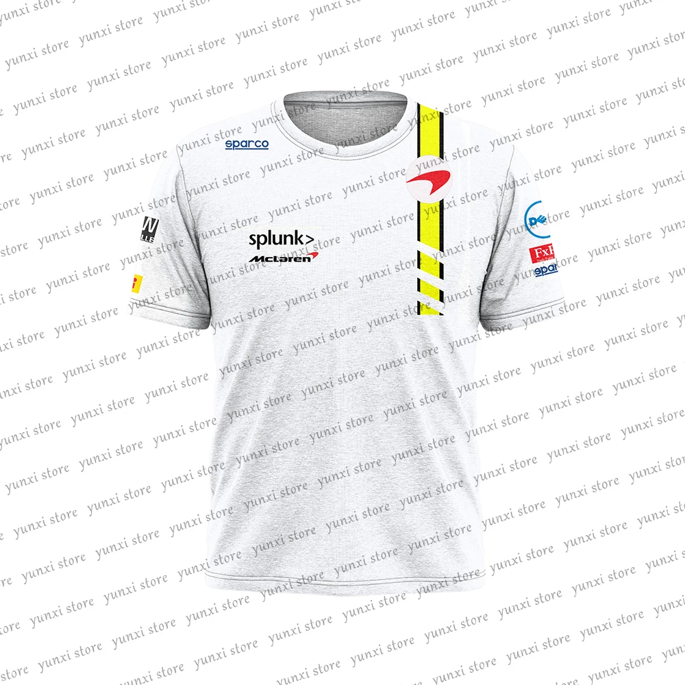 2022 New McLaren T-shirt Men's Fashion F1 Racing T-shirt Cotton T-shirt Summer Boys Hip Hop T-shirt
2022 New McLaren T-shirt Men's Fashion F1 Racing T-shirt Cotton T-shirt Summer Boys Hip Hop T-shirt