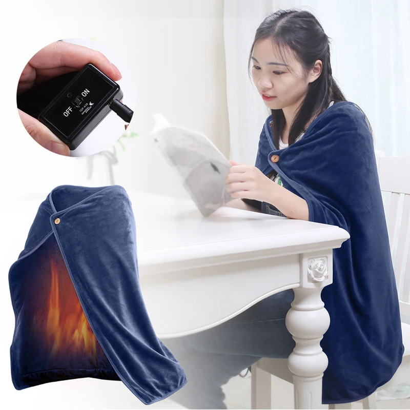 Depulat Winter USB Heating Shawl Pad Warming Electric Blanket Household Warming Knee Pad Fast Heating Electric Blanket Home Use
Depulat Winter USB Heating Shawl Pad Warming Electric Blanket Household Warming Knee Pad Fast Heating Electric Blanket Home Use