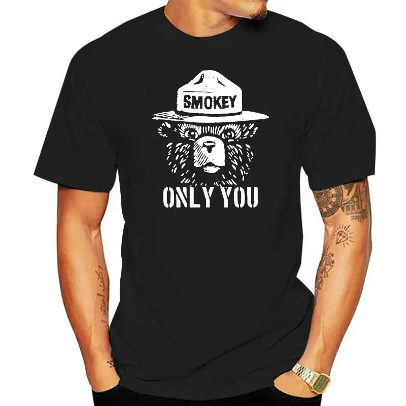 Camiseta de algodón de talla grande de SMOKEY BEAR ONLY YOU previene incendios forestales, Servicio Forestal, Fitness, nueva
Camiseta de algodón de talla grande de SMOKEY BEAR ONLY YOU previene incendios forestales, Servicio Forestal, Fitness, nueva