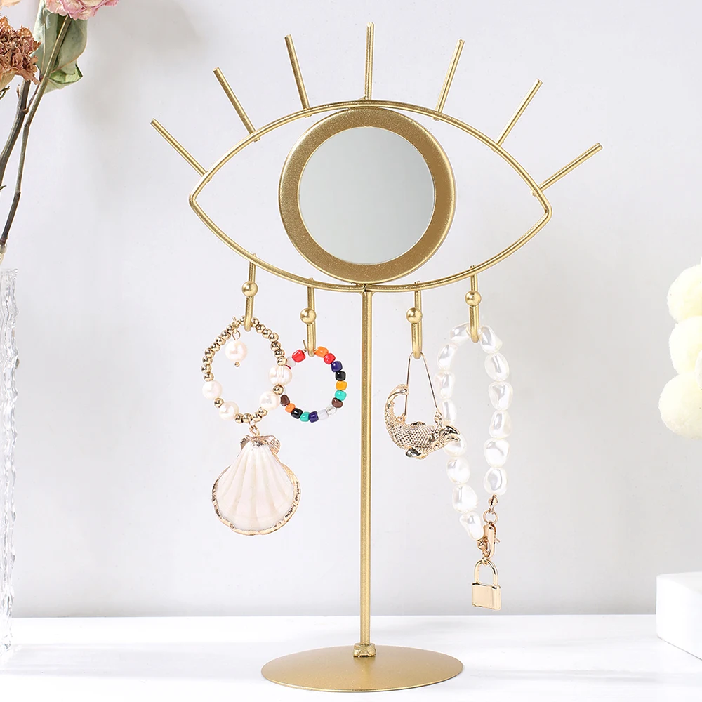 Gold Eye Table Mirror Makeup Mirrors Boho Home Decor Living Room Decoration Bedroom Cosmetic Dressing Tabletop Mirror Evil Eye
Gold Eye Table Mirror Makeup Mirrors Boho Home Decor Living Room Decoration Bedroom Cosmetic Dressing Tabletop Mirror Evil Eye