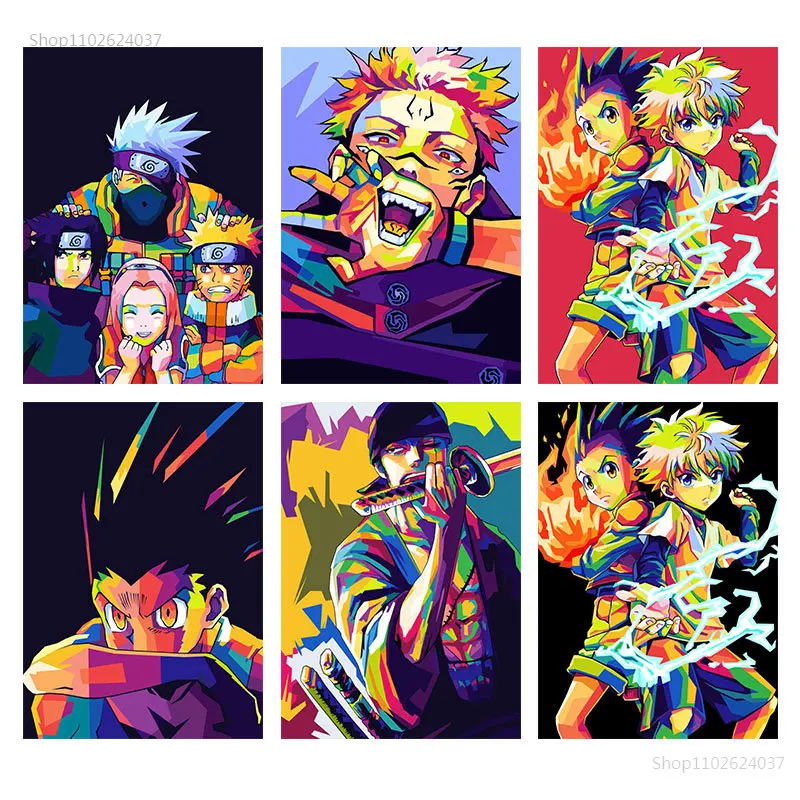 5D DIY Diamond Painting Kit Japanese Anime Naruto One Piece Diamond Embroidery Mosaic Art Rhinestone Home Decor Gift
5D DIY Diamond Painting Kit Japanese Anime Naruto One Piece Diamond Embroidery Mosaic Art Rhinestone Home Decor Gift