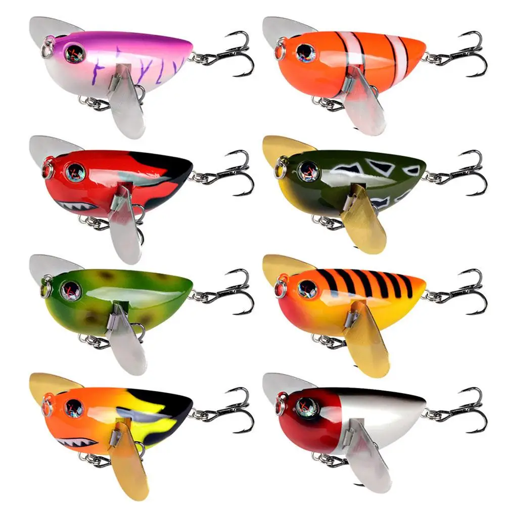 Topwater Simulation Of Cicada Fishing Lures 5.8cm/12.7g Popper Floating Hard Wobblers Bait Metal Blade Wings Artificial Lures
Topwater Simulation Of Cicada Fishing Lures 5.8cm/12.7g Popper Floating Hard Wobblers Bait Metal Blade Wings Artificial Lures