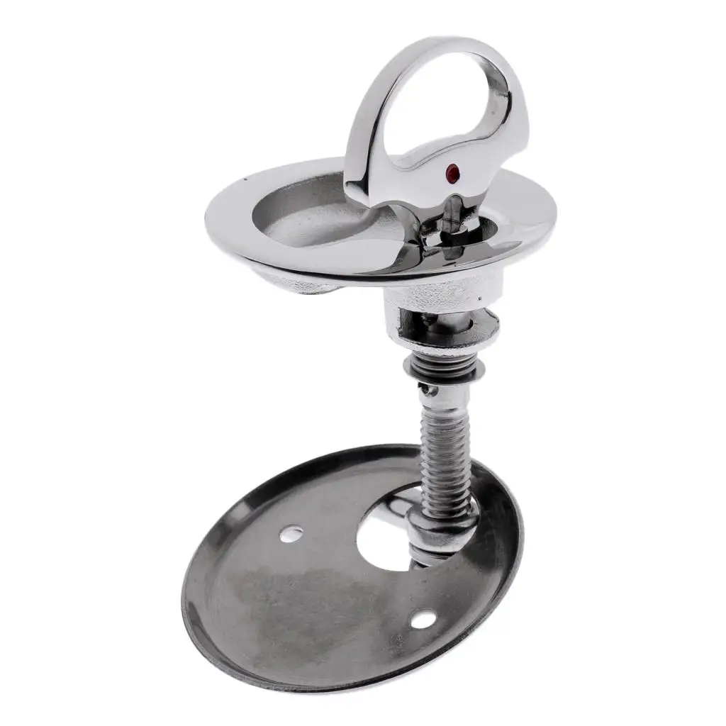 Floor Lifter, Inlet Handle, Hatch Lifter with Latch Made of Stainless Steel,
Floor Lifter, Inlet Handle, Hatch Lifter with Latch Made of Stainless Steel,