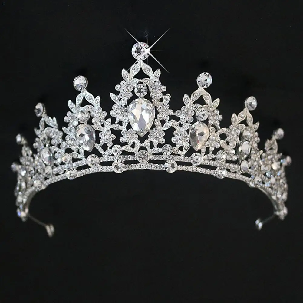 Wedding Hair Tiara Crystal Bridal Tiara Crown Silver Color Diadem Veil Tiaras Wed Hair Accessorie Wed Crown Earring Necklace Set
Wedding Hair Tiara Crystal Bridal Tiara Crown Silver Color Diadem Veil Tiaras Wed Hair Accessorie Wed Crown Earring Necklace Set