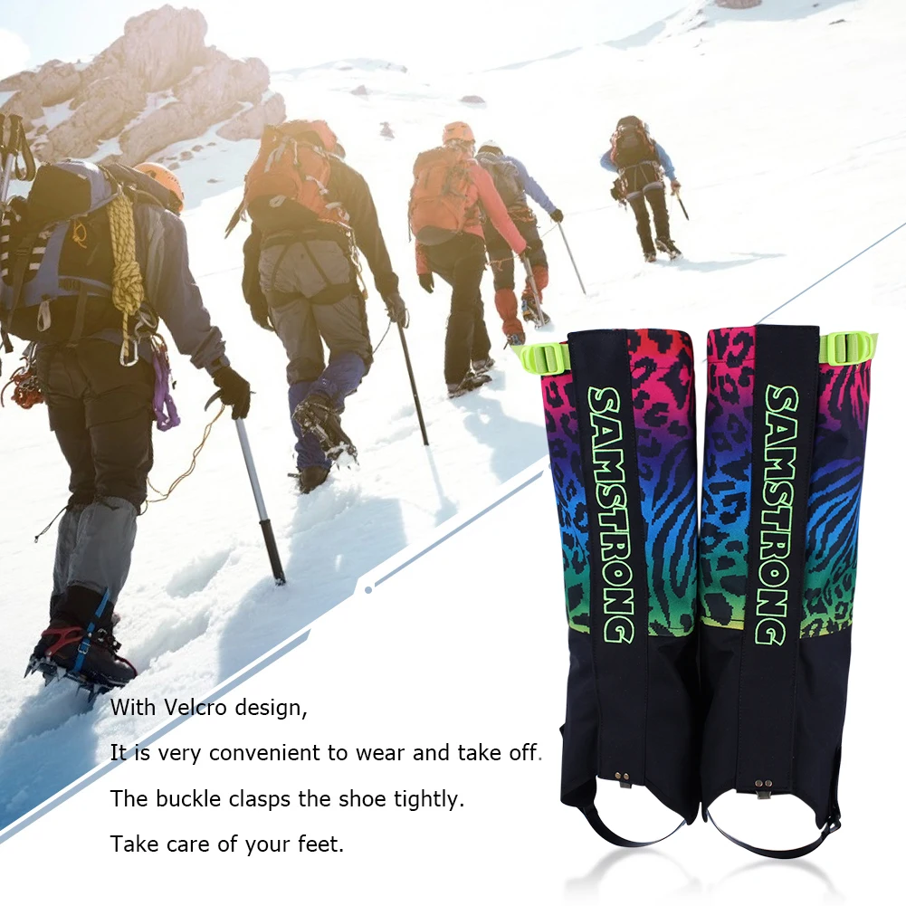 Outdoor Camping Hiking Gaiters Shoes Cover Leg Warmer Camping Portable Ski Waterproof Boots Snow Outdoor Elements
Outdoor Camping Hiking Gaiters Shoes Cover Leg Warmer Camping Portable Ski Waterproof Boots Snow Outdoor Elements