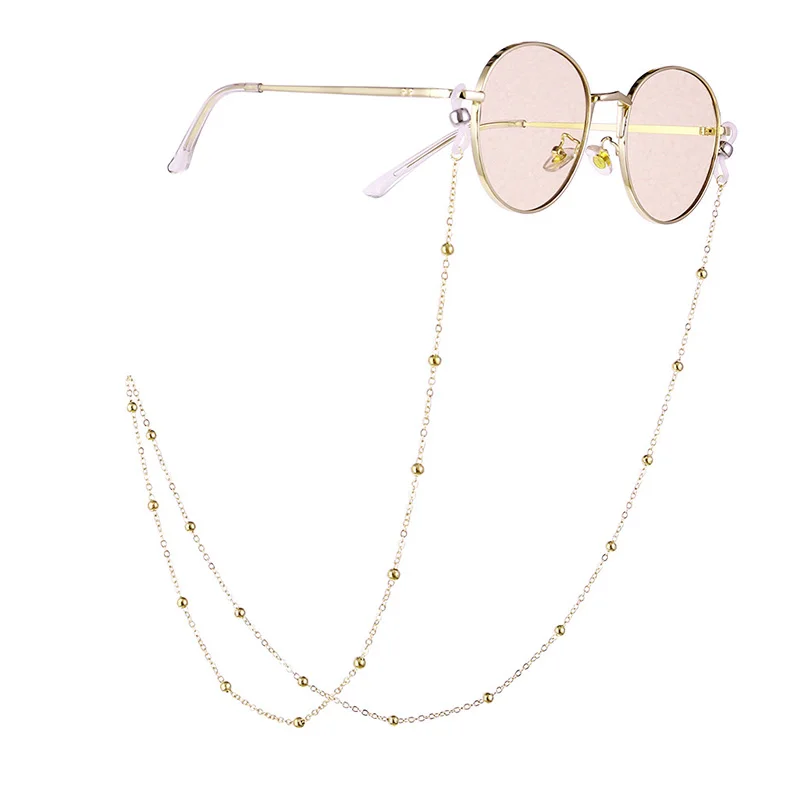 New Women Gold Eyeglass Chains Sunglasses Reading Beaded Eyewears Cord Neck Rope
New Women Gold Eyeglass Chains Sunglasses Reading Beaded Eyewears Cord Neck Rope