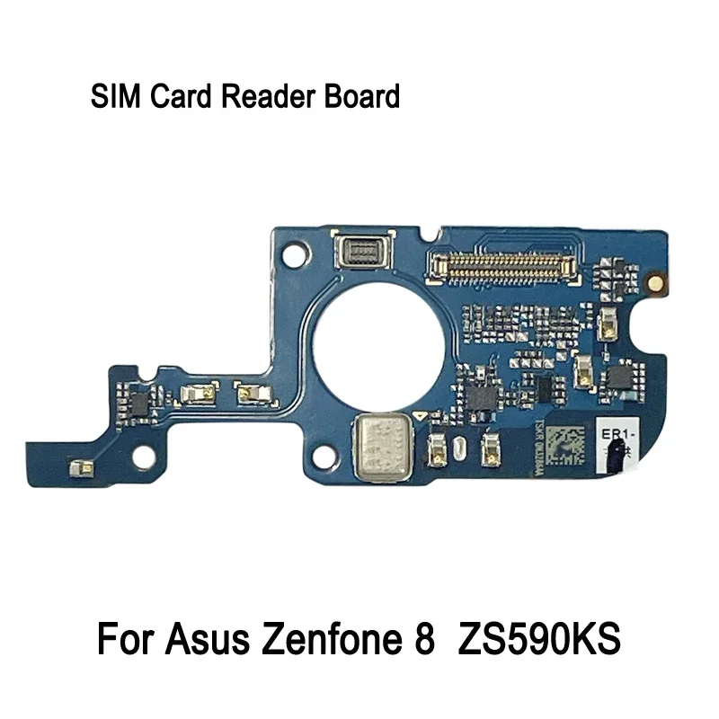 Плата считывания SIM-карт для Asus ZenFone 8 zs590ks ZS590KS-2A007EU запасная часть ремонта