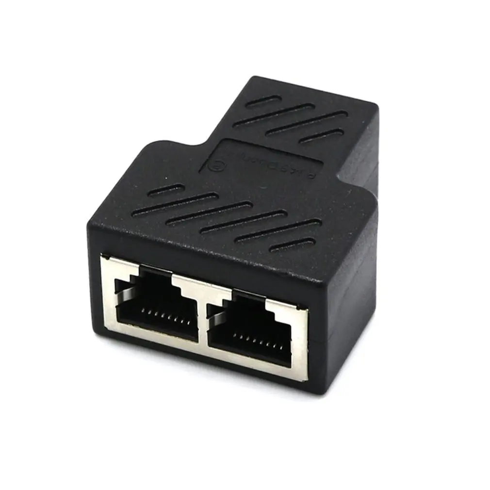 

Разветвитель Кабеля Ethernet RJ45, адаптер с 1 штекера на 2/3 гнезда, порт LAN, сетевой соединитель, провод Ethernet RJ45, кабельный адаптер