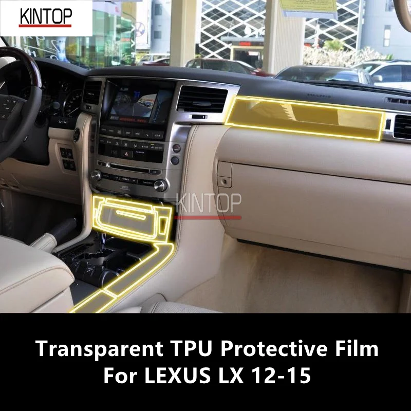 For LEXUS LX 12-15 Car Interior Center Console Transparent TPU Protective Film Anti-scratch Repair Film Accessories Refit
For LEXUS LX 12-15 Car Interior Center Console Transparent TPU Protective Film Anti-scratch Repair Film Accessories Refit
