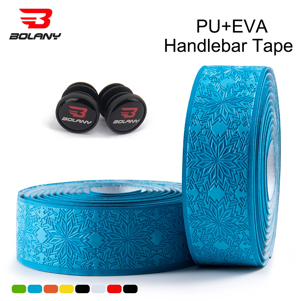 BOLANY Embossing EVA Bicycle Bar Soft Breathable Sweat Anti-Slip Bicycle Bar Handlebar Tape Road Bike Accessories
BOLANY Embossing EVA Bicycle Bar Soft Breathable Sweat Anti-Slip Bicycle Bar Handlebar Tape Road Bike Accessories