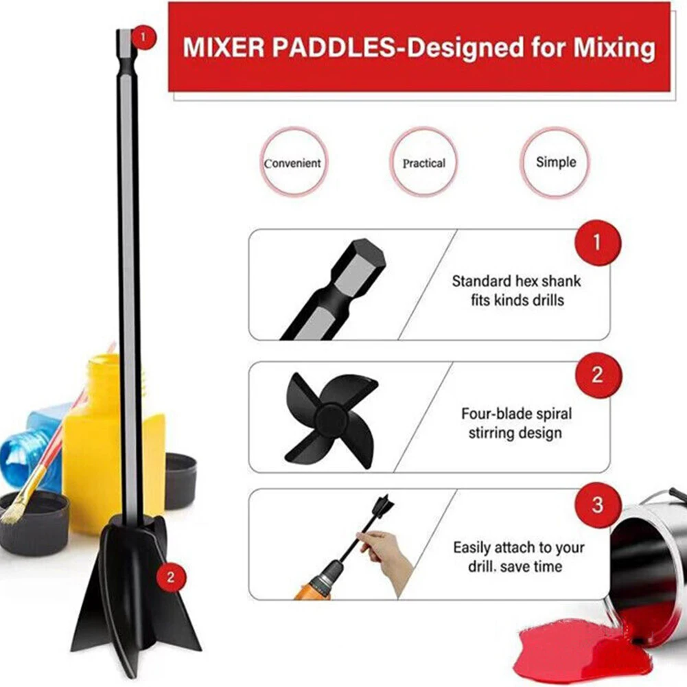 Epoxy Mixer Paint Drill Attachment Paddle Consistency Liquids Resin Head Stirrer For Epoxy Mixers Ceramic Glazes &Stains Paints
Epoxy Mixer Paint Drill Attachment Paddle Consistency Liquids Resin Head Stirrer For Epoxy Mixers Ceramic Glazes &Stains Paints