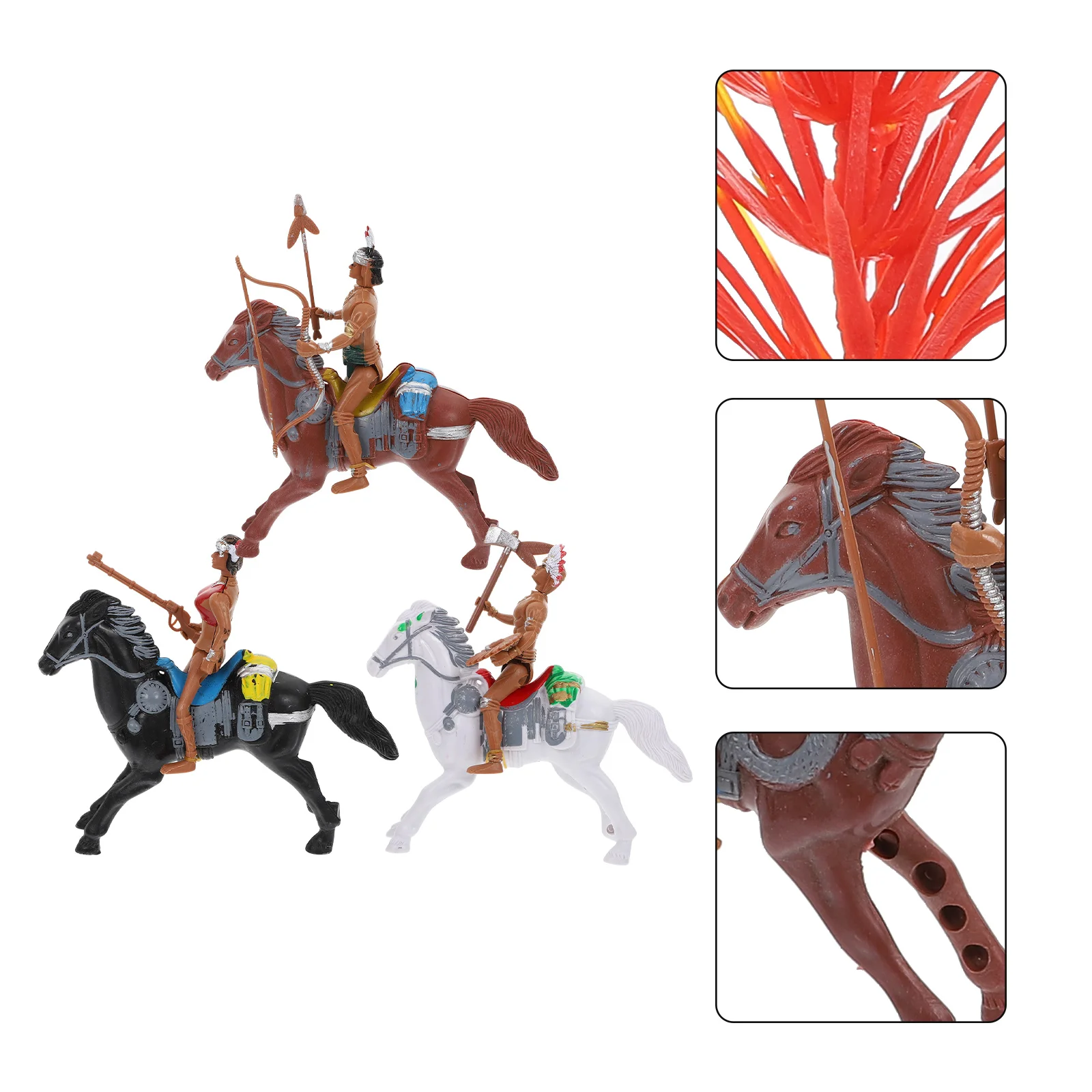 Indian Riding Model Figures Figure Indians Action Horse Figurines Statue Playset Miniature Cowboysmini Cowboy
Indian Riding Model Figures Figure Indians Action Horse Figurines Statue Playset Miniature Cowboysmini Cowboy