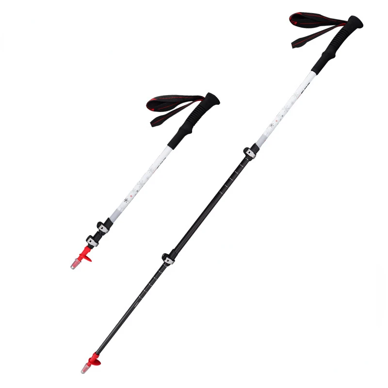 Outdoor Portable Lightweight Carbon Telescopic Walking Stick Hiking Offroad Mountaineering Equipment Carbon Fiber Trekking Stick
Outdoor Portable Lightweight Carbon Telescopic Walking Stick Hiking Offroad Mountaineering Equipment Carbon Fiber Trekking Stick