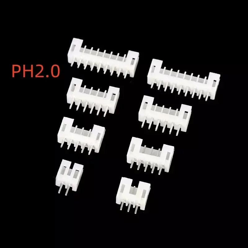 50/100 шт. разъем JST PH2.0мм, белый, пластик, мужской, 2/3/4/5/6 контактов
50/100 шт. разъем JST PH2.0мм, белый, пластик, мужской, 2/3/4/5/6 контактов