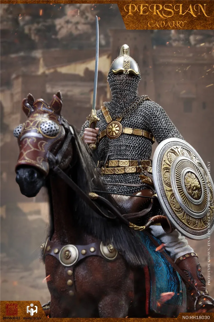 HHMODEL x HAOYUTOYS 1/6 HH18030 Imperial Legion Persian Cavalry Deluxe Edition/War Horse Full Set 12'' Action Figures In Stock
HHMODEL x HAOYUTOYS 1/6 HH18030 Imperial Legion Persian Cavalry Deluxe Edition/War Horse Full Set 12'' Action Figures In Stock