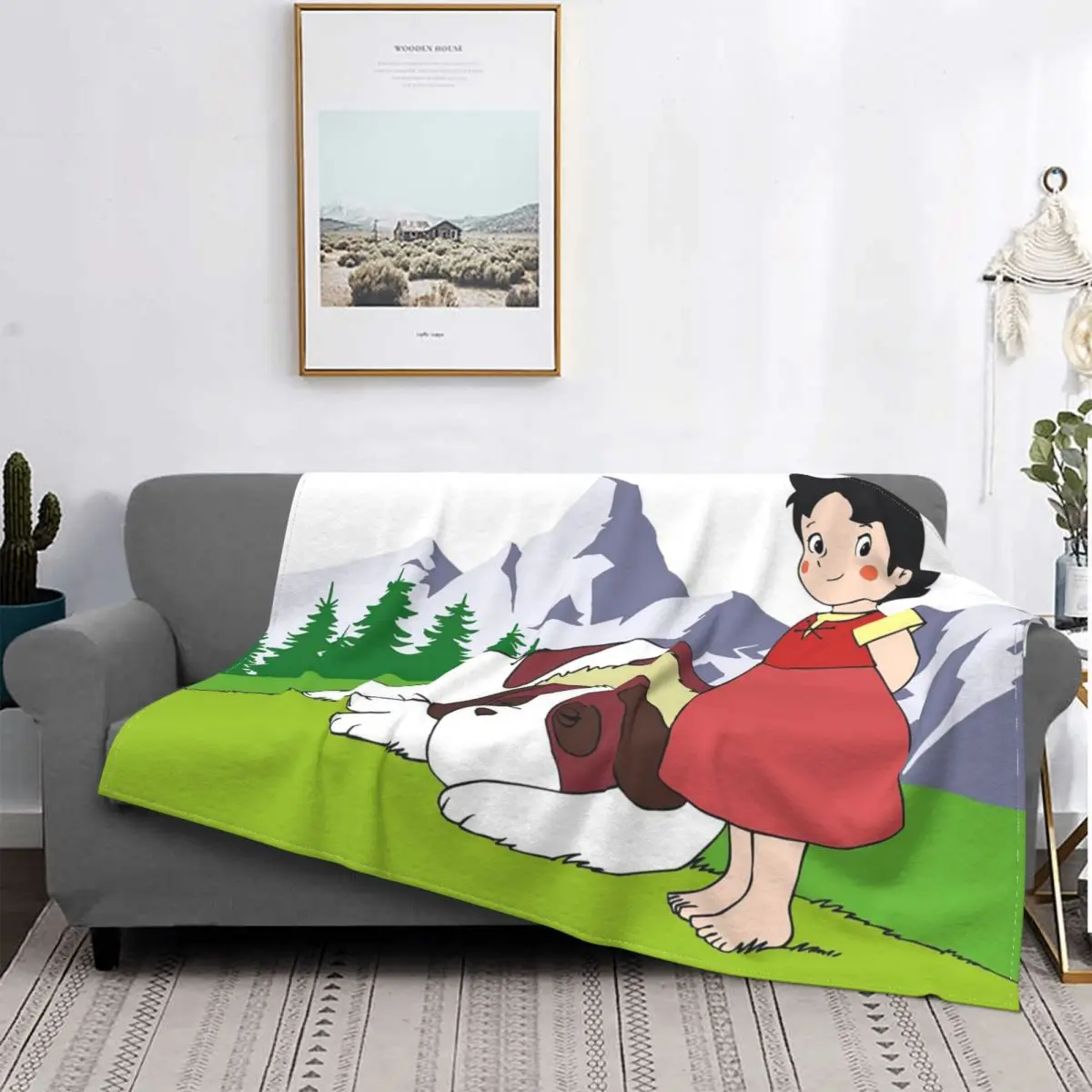 Heidi Dog Blankets Flannel Spring Autumn Anime Cartoon Breathable Soft Throw Blankets for Home Car Bedspread
Heidi Dog Blankets Flannel Spring Autumn Anime Cartoon Breathable Soft Throw Blankets for Home Car Bedspread
