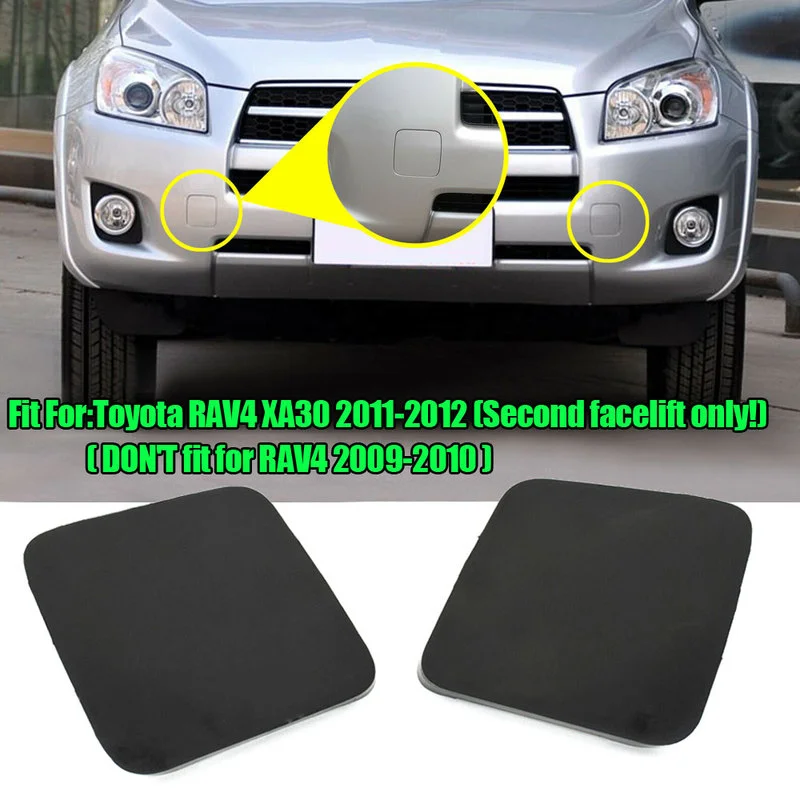 2pcs For Toyota RAV4 XA30 2011-2012 Black Car Front Bumper Tow Hook Covers Left Right Bumper Tow Hook Eye Cover Trim Accessories
2pcs For Toyota RAV4 XA30 2011-2012 Black Car Front Bumper Tow Hook Covers Left Right Bumper Tow Hook Eye Cover Trim Accessories