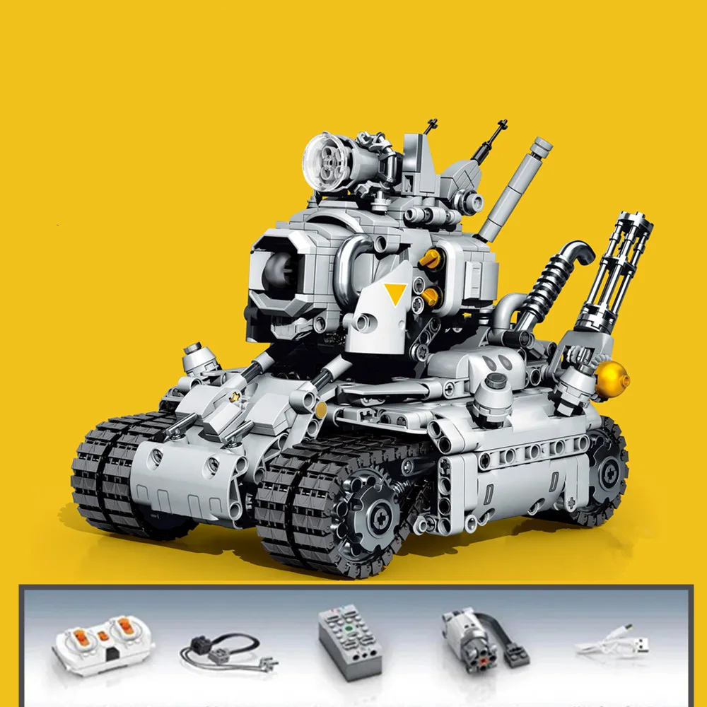 New Technical Classic Game Series Metal Slug Tank Super Vehicle 001 Building Blocks Bricks DIY Model Children Toys for Kids Gift
New Technical Classic Game Series Metal Slug Tank Super Vehicle 001 Building Blocks Bricks DIY Model Children Toys for Kids Gift