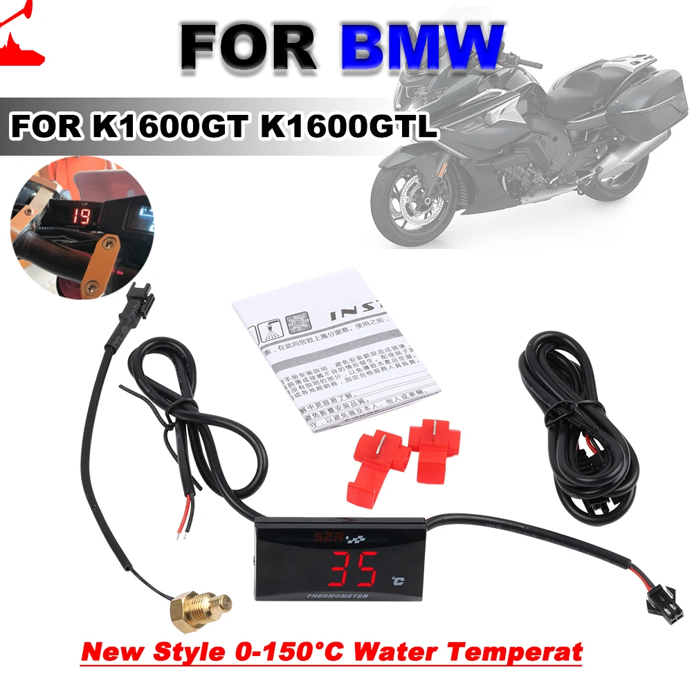 For BMW K1600GT K1600GTL Thermometer Mini Meter Clear Digital Screen Temp Sensor 2023 New Style 0-150°C Water Temperature Meter
For BMW K1600GT K1600GTL Thermometer Mini Meter Clear Digital Screen Temp Sensor 2023 New Style 0-150°C Water Temperature Meter