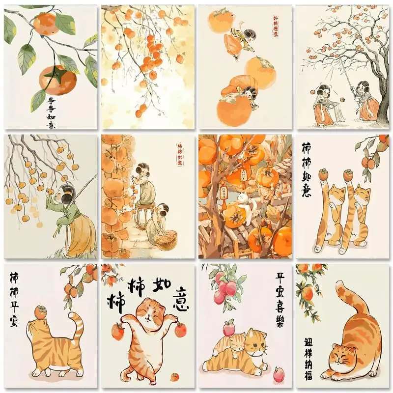 Набор для рисования по номерам на холсте, с надписью «Lucky Words» 
Набор для рисования по номерам на холсте, с надписью «Lucky Words»