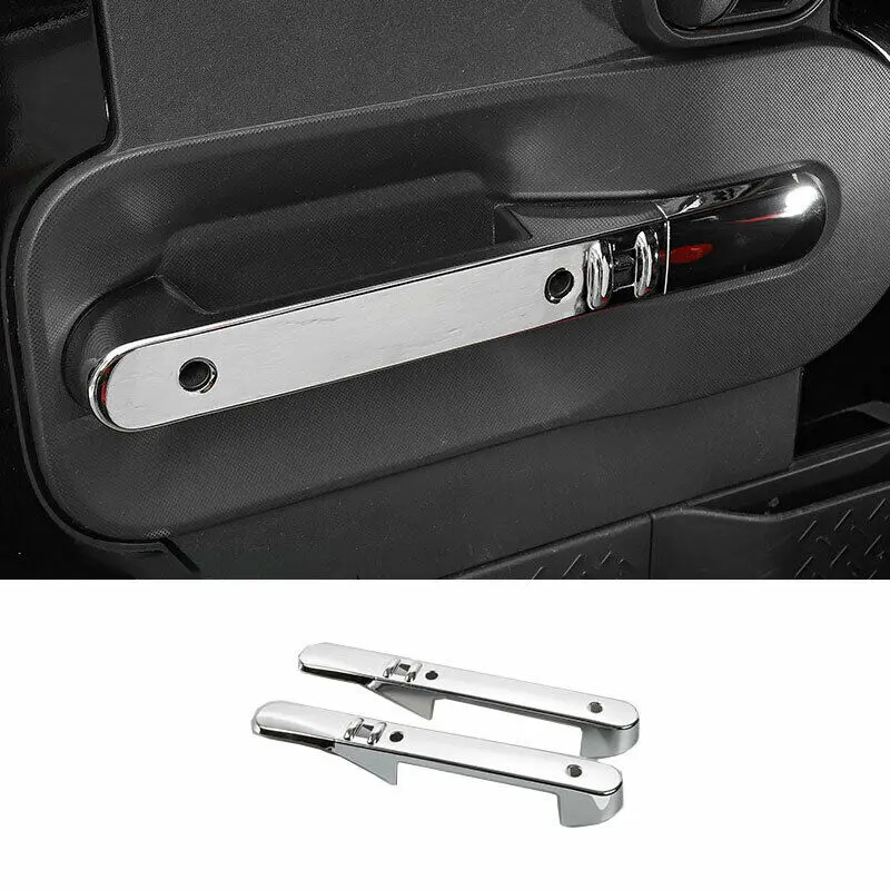Для 2007-2010 Jeep Wrangler 2DR JK Chrome Накладка на внутреннюю дверную ручку Trim 2 шт.
Для 2007-2010 Jeep Wrangler 2DR JK Chrome Накладка на внутреннюю дверную ручку Trim 2 шт.