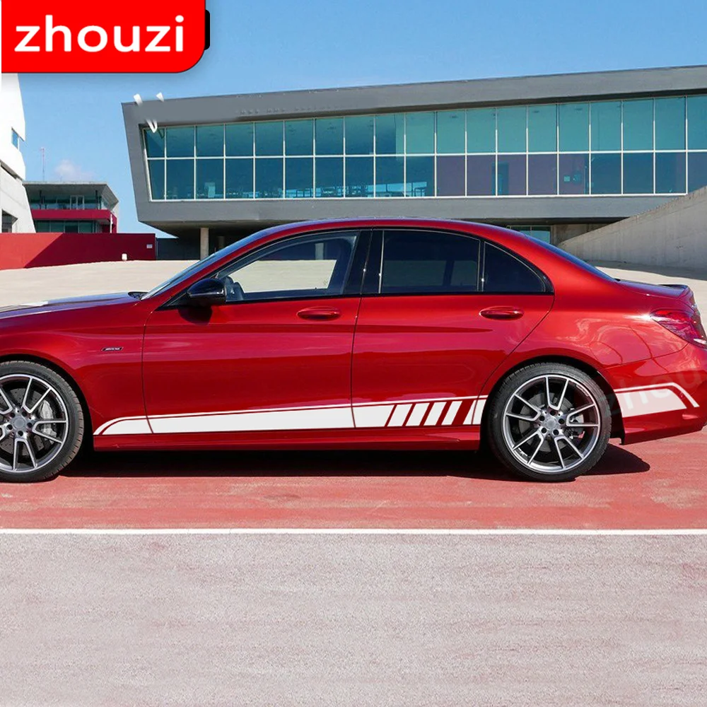 For Mercedes Benz W205 C180 C200 C250 C Class Door Side Decal accessories Car Styling c63 AMG Edition Side Skirt Stripes Sticker
For Mercedes Benz W205 C180 C200 C250 C Class Door Side Decal accessories Car Styling c63 AMG Edition Side Skirt Stripes Sticker